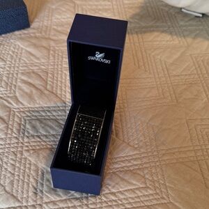 Swarovski Black Crystal Cuff